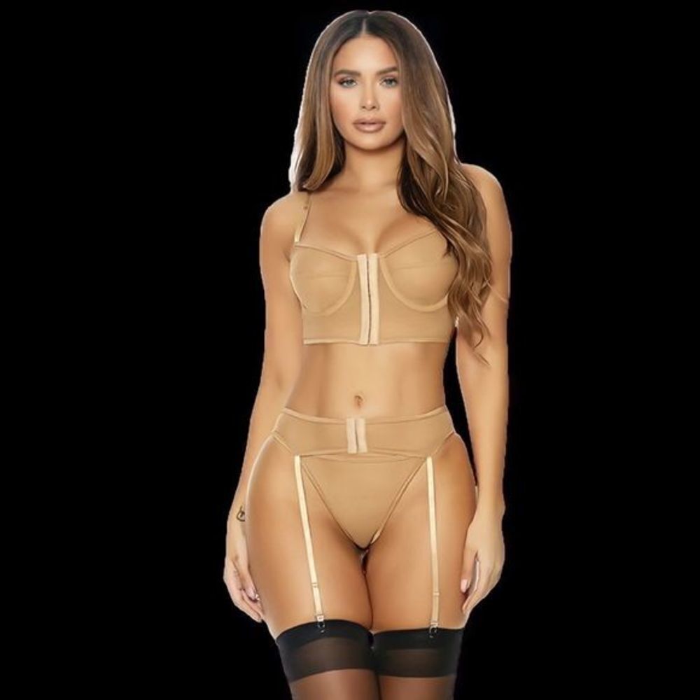 Natural Glow Lingerie Set Nude​​​